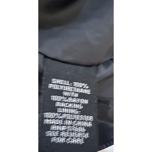 Urban Retro Faux Leather Floral Moto Jacket Women's Medium - Picture 6 of 10